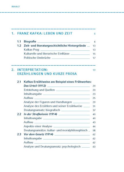 Produktbild: Franz Kafka. Erz&auml;hlungen und kurze Prosa
