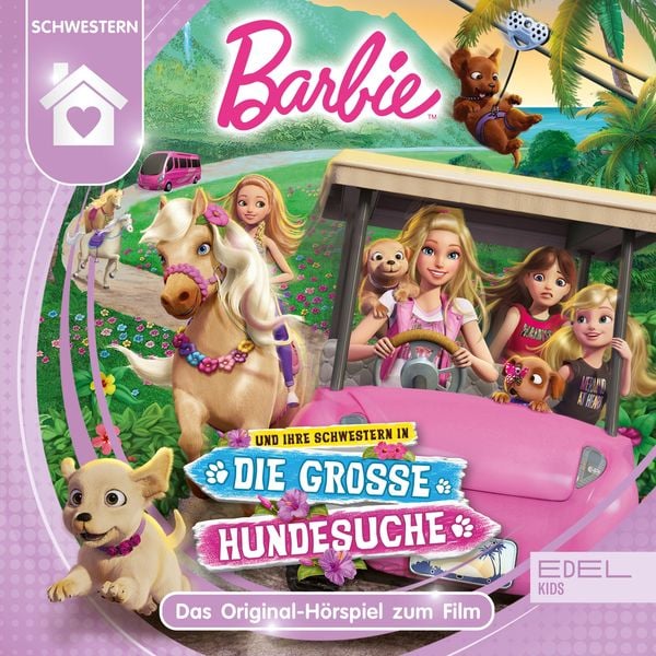 Produktbild: Barbie und ihre Schwestern in "Die gro&szlig;e Hundesuche" (Das Original-H&ouml;rspiel zum Film)