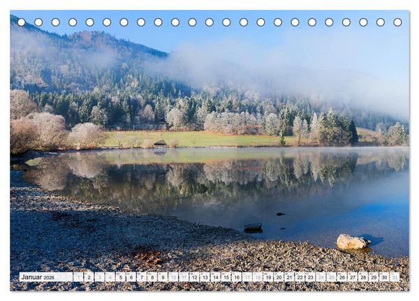 Produktbild: Schliersee-Idylle (Tischkalender 2026 DIN A5 quer), CALVENDO Monatskalender