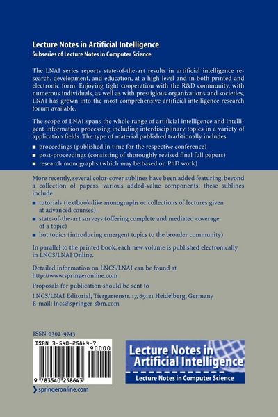 Produktbild: Advances in Artificial Intelligence