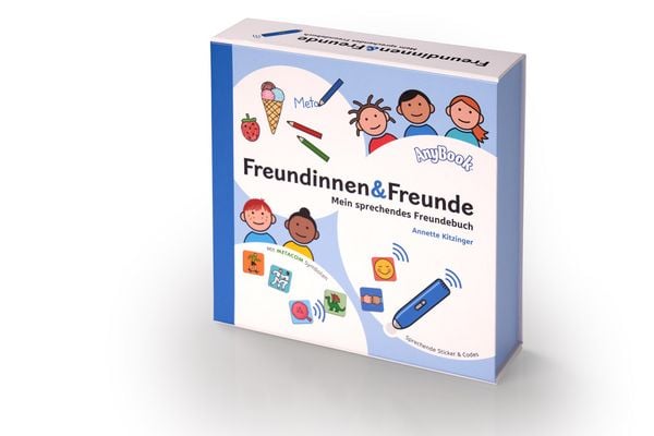 Mein sprechendes Freundebuch mit Box + AnyBook Audiostift, Taschenbuch von Kitzinger Annette, Franklin, 4032153007717