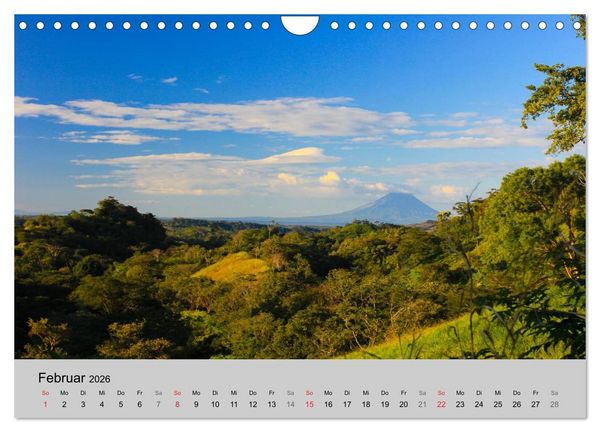 Produktbild: Costa Rica (Wandkalender 2026 DIN A4 quer), CALVENDO Monatskalender
