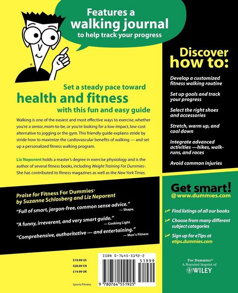 Produktbild: Fitness Walking for Dummies