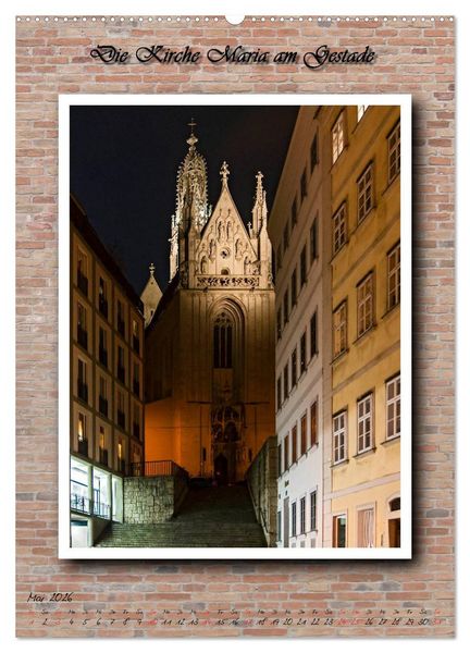Produktbild: Wiener Melange - Ein Streifzug durch das sch&ouml;ne Wien (hochwertiger Premium Wandkalender 2026 DIN A2 hoch), Kunstdruck in Hochglanz