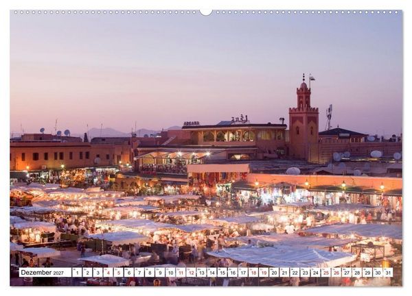 Produktbild: Marrakesch - Momente einer Reise (hochwertiger Premium Wandkalender 2027 DIN A2 quer), Kunstdruck in Hochglanz