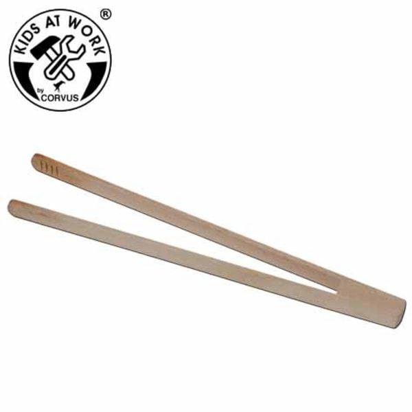 Grillzange Holz, 30 cm