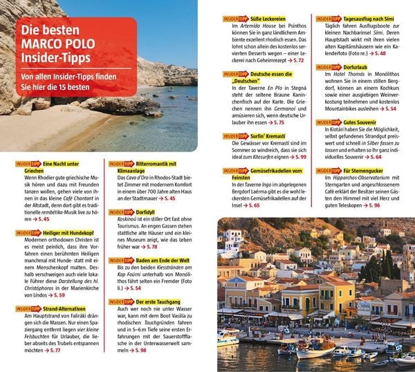 Produktbild: MARCO POLO Reisef&uuml;hrer Rhodos