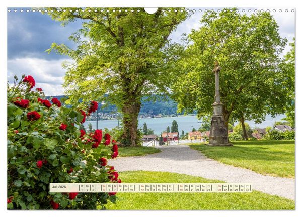 Produktbild: Rund um den Bodensee (Wandkalender 2026 DIN A3 quer), CALVENDO Monatskalender