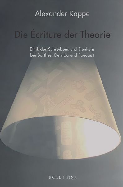 Produktbild: Die &Eacute;criture der Theorie