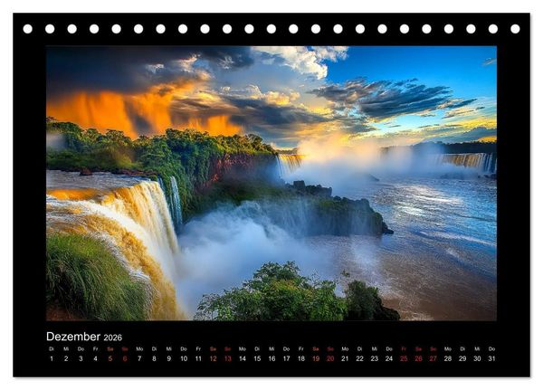 Produktbild: Brasilien - Natur, Kultur und Lebensfreude (Tischkalender 2026 DIN A5 quer), CALVENDO Monatskalender