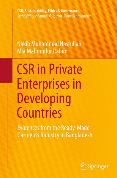Produktbild: CSR in Private Enterprises in Developing Countries