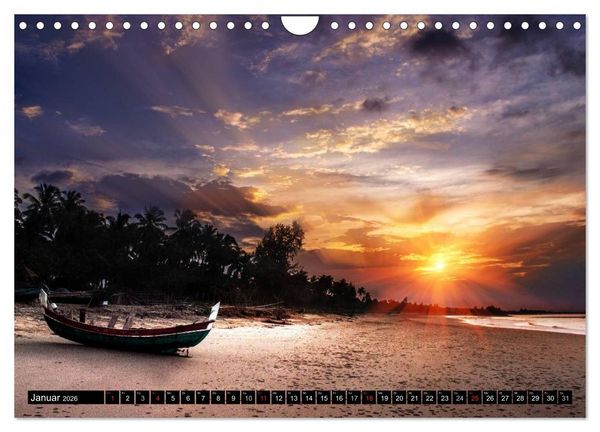 Produktbild: Sonnenunterg&auml;nge &bull; Traumhafte Farbspiele (Wandkalender 2026 DIN A4 quer), CALVENDO Monatskalender
