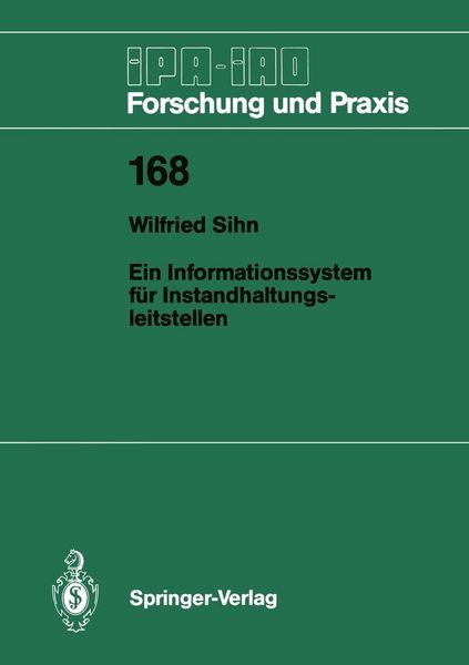 Produktbild: Ein Informationssystem f&uuml;r Instandhaltungsleitstellen