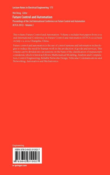 Produktbild: Future Control and Automation