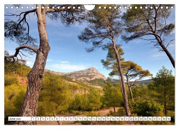 Produktbild: Aix-en-Provence, Provence's historical capital (Wall Calendar 2026 DIN A4 landscape), CALVENDO 12 Month Wall Calendar