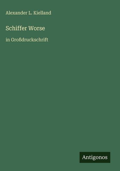Produktbild: Schiffer Worse