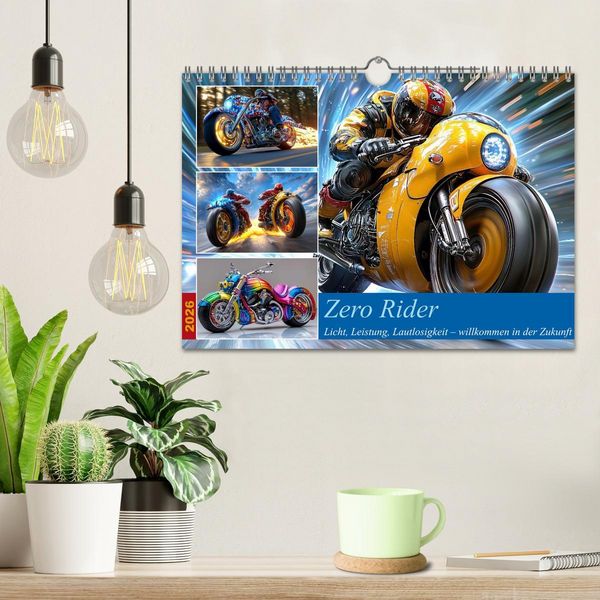 Produktbild: Zero Rider (Wandkalender 2026 DIN A4 quer), CALVENDO Monatskalender