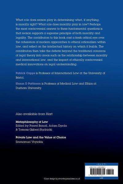 Produktbild: Ethical Rationalism and the Law