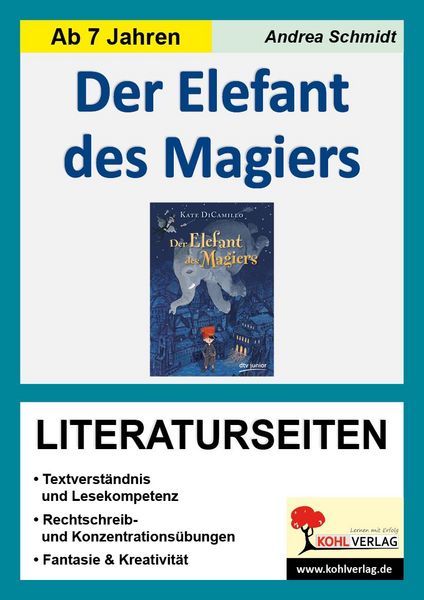 Produktbild: Der Elefant des Magiers - Literaturseiten