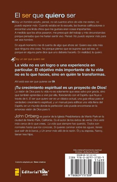 Produktbild: El Ser Que Quiero Ser