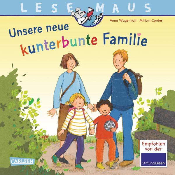 LESEMAUS 170: Unsere neue kunterbunte Familie, Taschenbuch von Anna Wagenhoff, Carlsen, 9783551081704