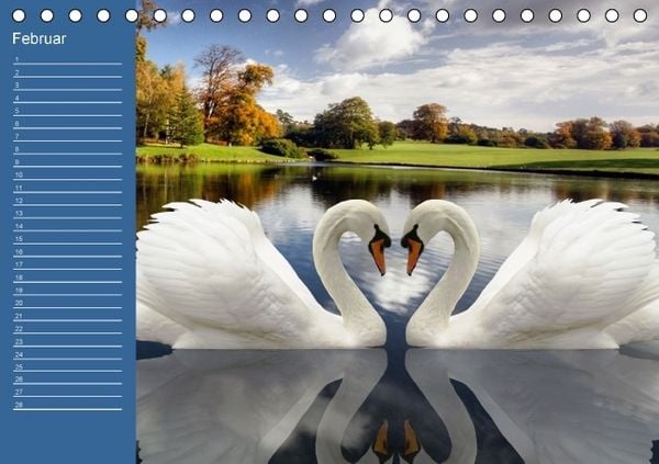 Produktbild: Botschaften mit Herz! (Tischkalender immerw&auml;hrend DIN A5 quer)