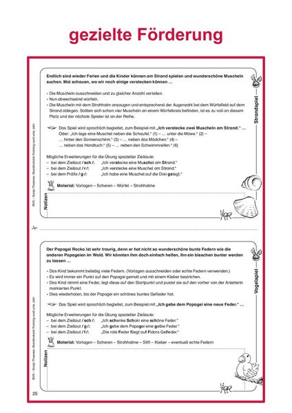 Produktbild: Mundmotorik-Training rund ums Jahr