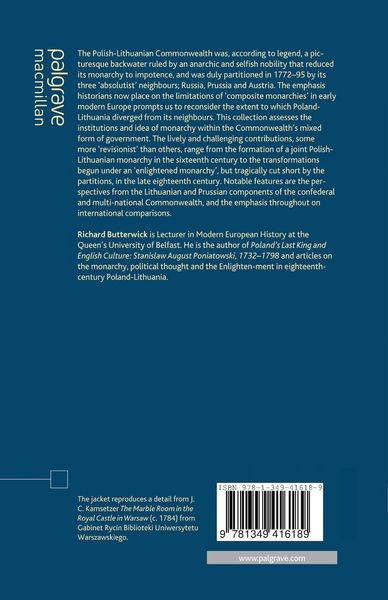 Produktbild: The Polish-Lithuanian Monarchy in European Context, C.1500-1795