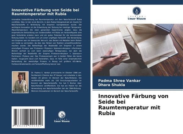Produktbild: Innovative F&auml;rbung von Seide bei Raumtemperatur mit Rubia