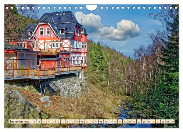 Produktbild: Harz - Urlaub (Wandkalender 2026 DIN A4 quer), CALVENDO Monatskalender