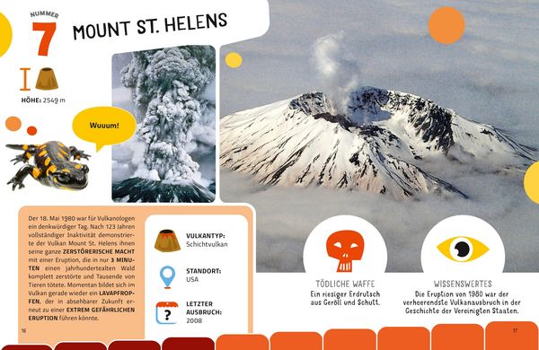 Produktbild: Top Ten die explosivsten Vulkane