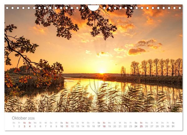 Produktbild: Lichtreise durch Schleswig-Holstein (Wandkalender 2026 DIN A4 quer), CALVENDO Monatskalender