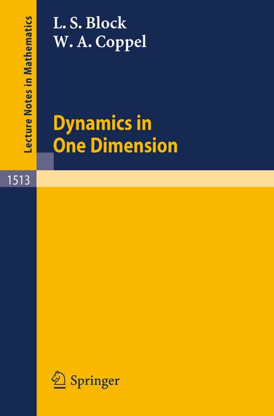 Produktbild: Dynamics in One Dimension