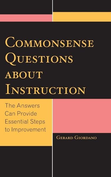 Produktbild: Commonsense Questions about Instruction