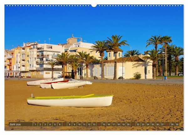 Produktbild: Costa de Ponent - Unterwegs zwischen Barcelona und Tarragona (Wandkalender 2026 DIN A2 quer), CALVENDO Monatskalender