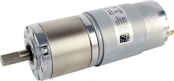 Produktbild: TRU COMPONENTS Gleichstrom-Getriebemotor TC-NPG242048 TC-13609528 24 V/DC 3.8 A 0.5 Nm 499 U/min Wellen-Durchmesser: 8 mm 1 St.