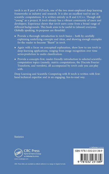 Produktbild: Deep Learning and Scientific Computing with R torch