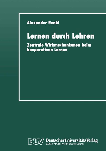 Produktbild: Lernen durch Lehren