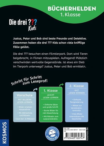 Die drei ??? Kids, Bücherhelden 1. Klasse, Diebe im Tierpark