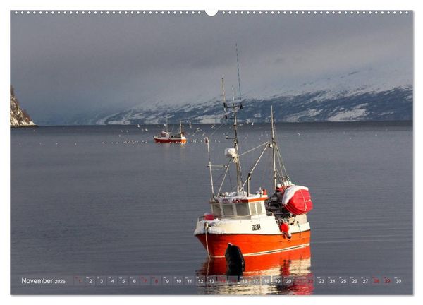 Produktbild: Lyngener Alpen Nord-Norwegen (Wandkalender 2026 DIN A2 quer), CALVENDO Monatskalender