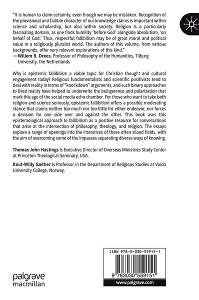 Produktbild: The Grace of Being Fallible in Philosophy, Theology, and Religion