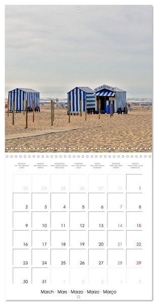 Produktbild: Comt&eacute; de Flandre (Calendrier mural carr&eacute; 2026 30x30 cm) Calendrier double avec une page pour vos prises de notes