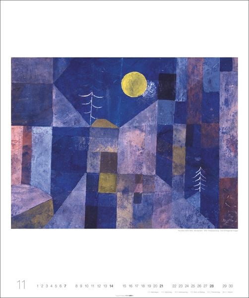Produktbild: Kunst in Blau Edition 2027