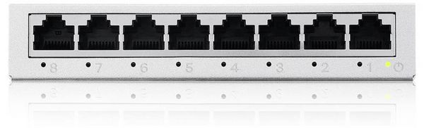 Produktbild: ZyXEL ZY-GS108BV5 GS-108B v5 8 Ports Netzwerk Switch 8 Port 2000 MBit/s