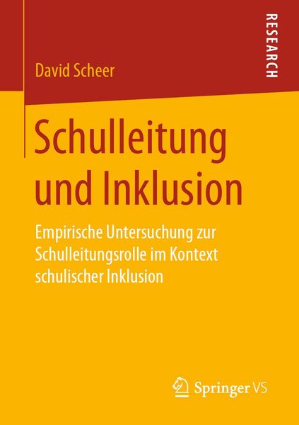 Produktbild: Schulleitung und Inklusion