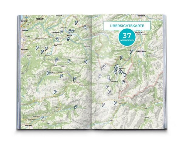 Produktbild: KOMPASS Inspiration Kleinwalsertal & Bregenzerwald