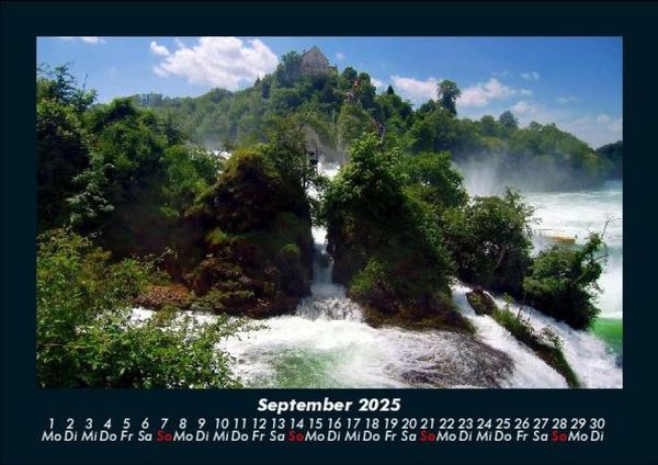 Produktbild: Wasserf&auml;lle 2025 Fotokalender DIN A5