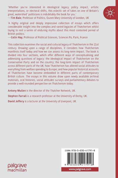 Produktbild: Thatcherism in the 21st Century