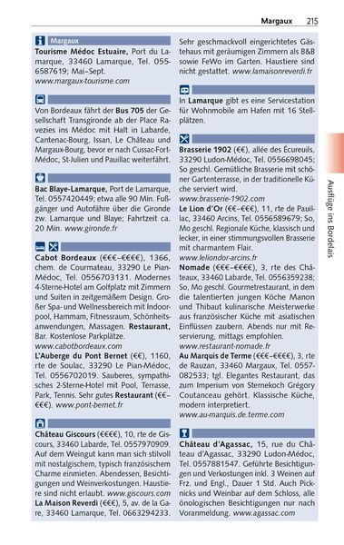 TRESCHER Reiseführer Bordeaux und das Bordelais