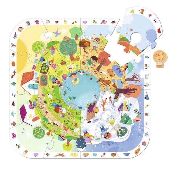 Produktbild: GOULA - XXL-Puzzle Jahreszeiten